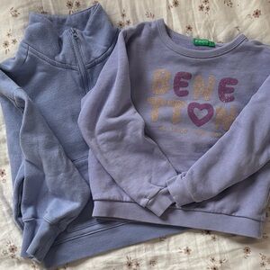 Set of two - toddler sweatshirts